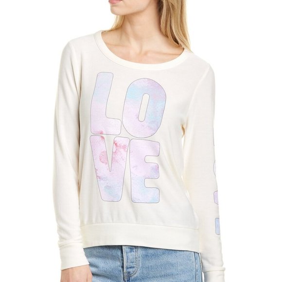 Chaser™ Painted Love Cozy Knit Pullover - Picture 2 of 7